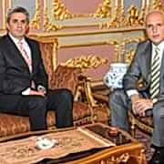 Vali Mutlu'ya Veda Ziyareti Hasan Sezgin