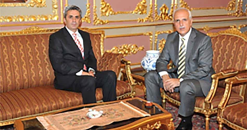 Vali Mutlu'ya Veda Ziyareti Hasan Sezgin