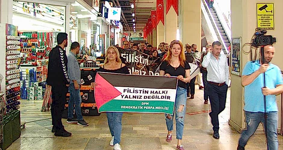 Perpa'da Filistin Yalnız Değildir Yürüyüşü