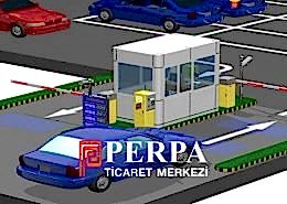 Perpa otopark biletleri reklam ihalesi