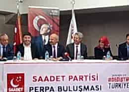 Saadet Partisi Perpa Buluşması