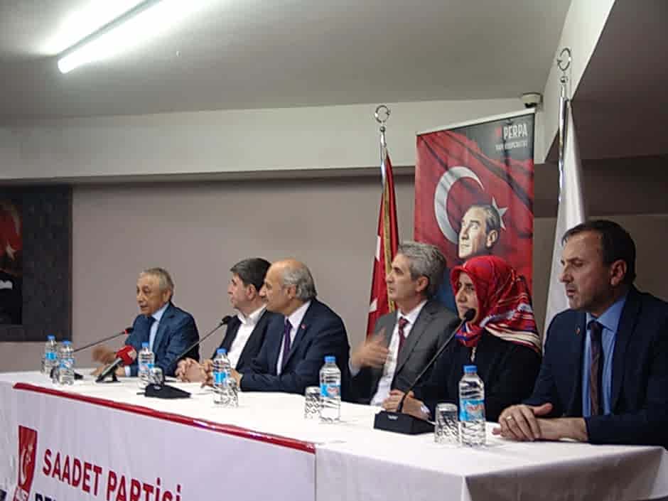 Saadet Partisi Perpa Buluşması