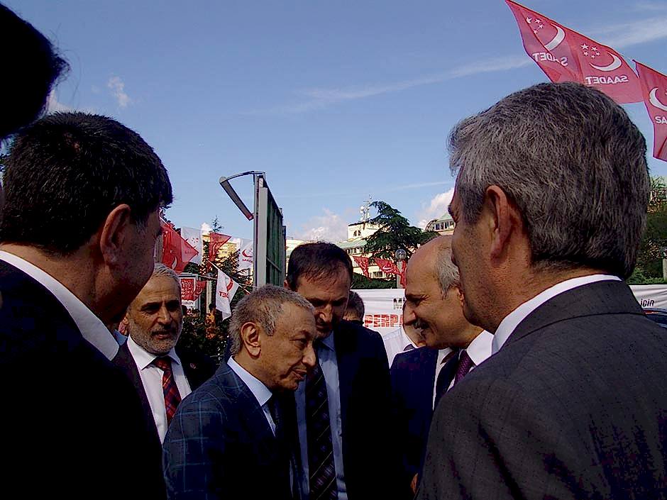 Saadet Partisi Perpa Buluşması