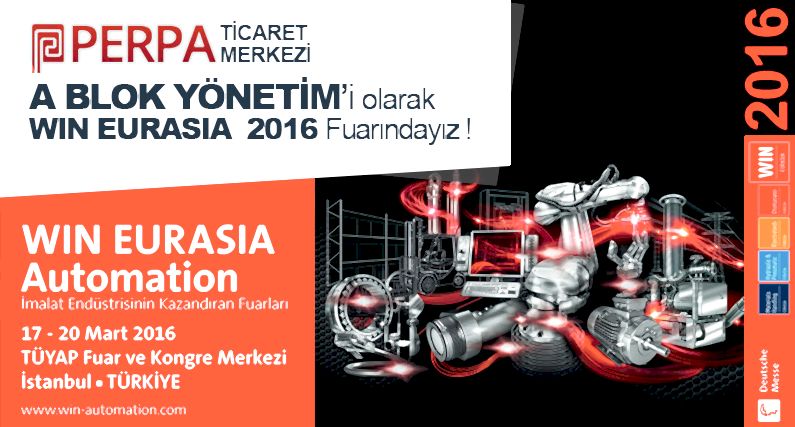 Perpa WIN Eurasia Fuarında
