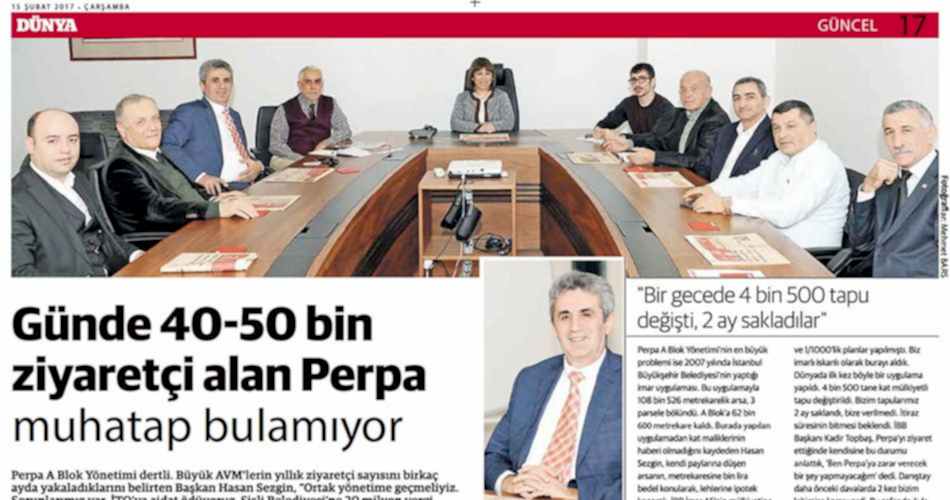 Perpa Muhatap Bulamıyor