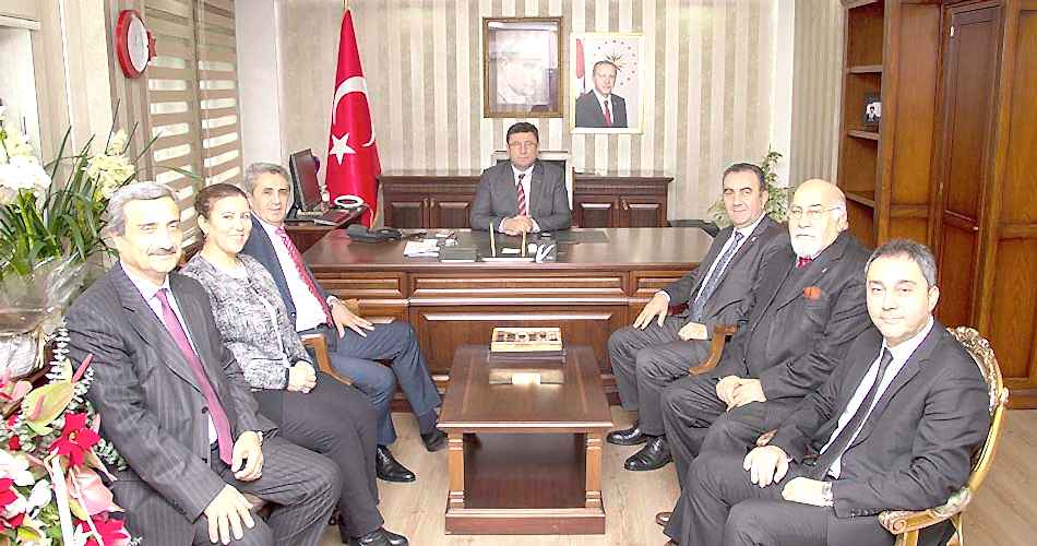 Şişli Kaymakamı Ali Fuat Türkel Ziyareti