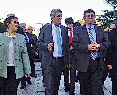 Ali Fuat Türkel Perpa Ziyareti