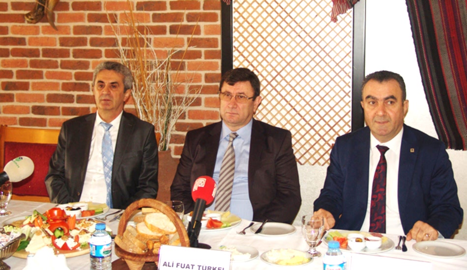 Ali Fuat Türkel Perpa Ziyareti