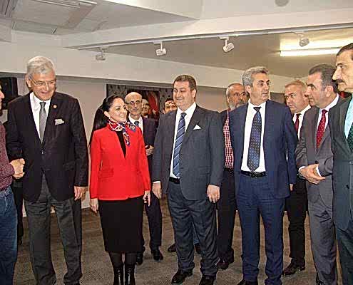 AKP Heyeti Perpa'yı Ziyaret Etti
