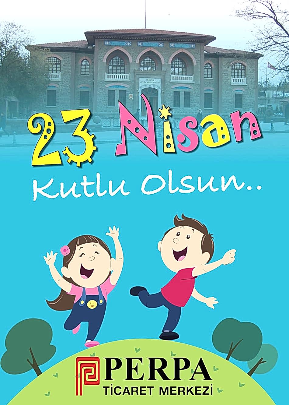 Ulusal Egemenlik ve Çocuk Bayramı Perpa Afişleri