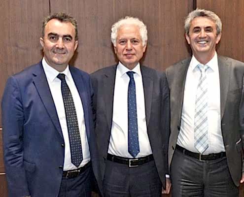 Perpa Yönetimleri Muammer Keskin'i Ziyaret Etti