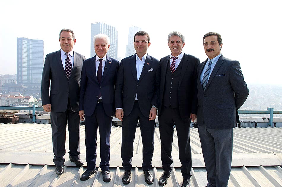 Ekrem İmamoğlu, Muammer Keskin, Hasan Sezgin, Nazım Erdemir