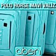 Polo Horse Mavi Valiz