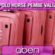 Polo Horse Pembe Valiz