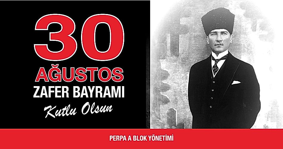 Zafer Bayramı Kutlu Olsun