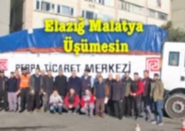Perpa Yardım Kamyonu Yola Çıktı
