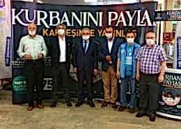 Perpa'da Kurban Bağış Standı Açıldı