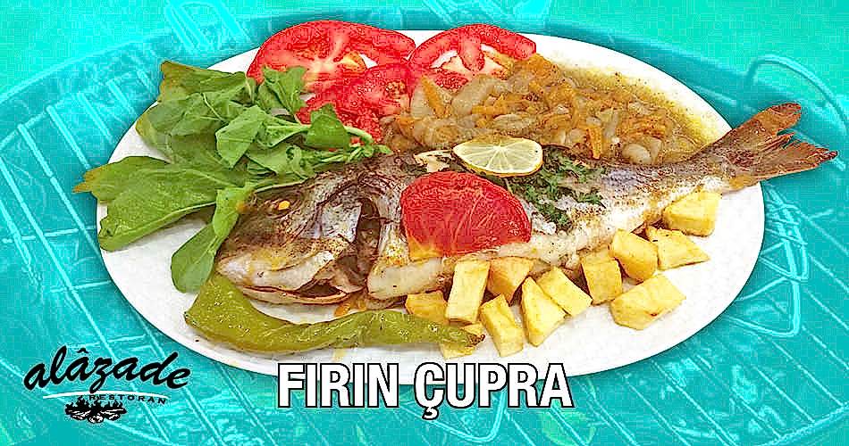 Alazade Fırında Çupra Balığı