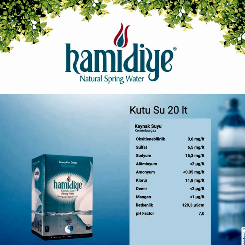 20 Litre Kağıt Kutu Su