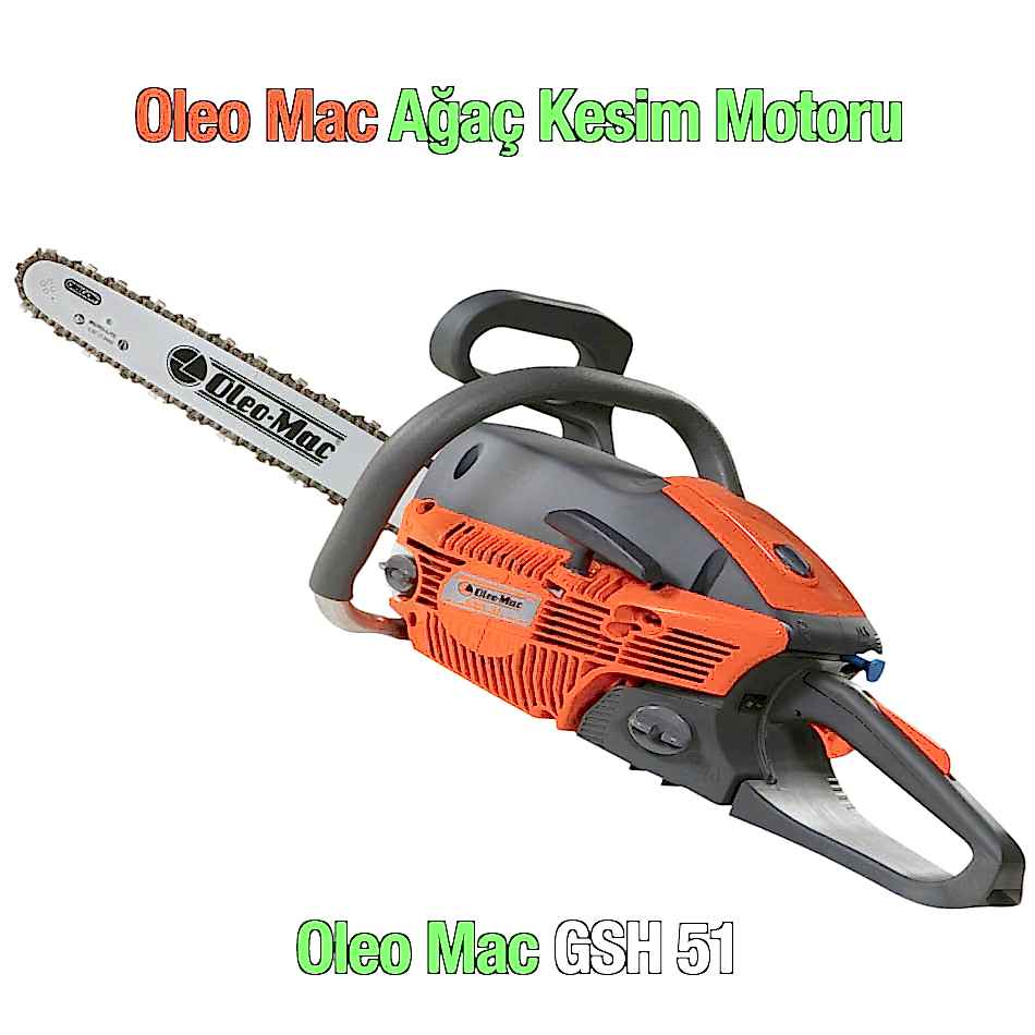 Oleo Mac Ağaç Kesim Motoru GSH 51