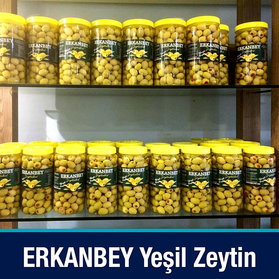 Erkanbey Zeytinleri Erkanbey Yeşil Zeytin