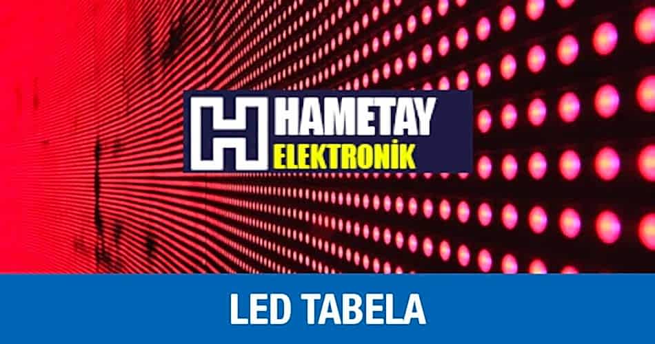 Hametay Elektronik Led Tabela Perpa