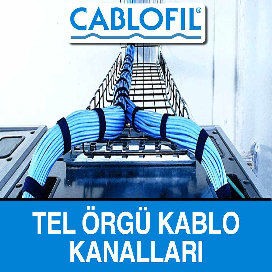 Cablofil Tel Örgü Kablo Tavaları