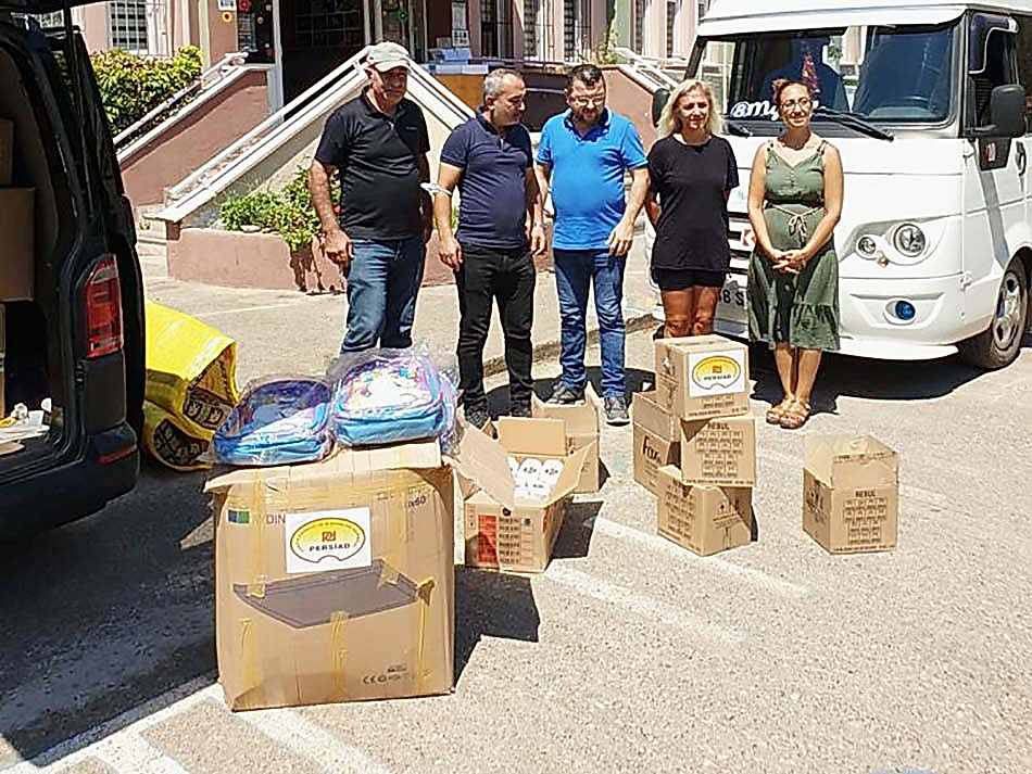 Persiad Muğla Yardımı Köy Okullarına Ulaştırıldı