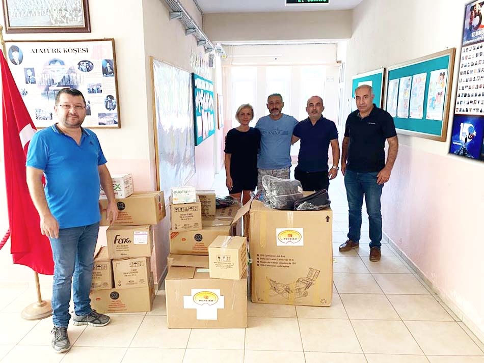 Persiad Muğla Yardımı Köy Okullarına Ulaştırıldı