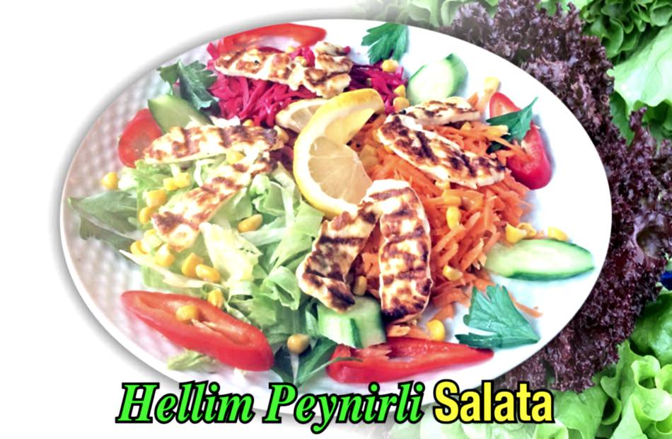 Alazade Hellim Peynirli Salata