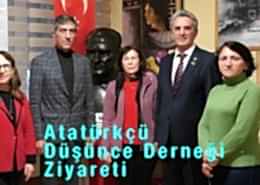 Hasan Sezgin Atatürkçü Düşünce Derneği Ziyareti